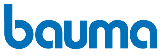 das Logo der bauma Messe, wortmarke bauma.